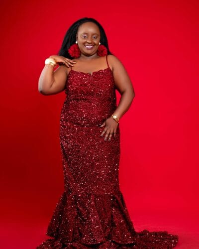 Plus size Spaghetti Strap Open Back Ruffles Trumpet Mermaid Sequin Floor-Length Long Prom Gown Evening Dress