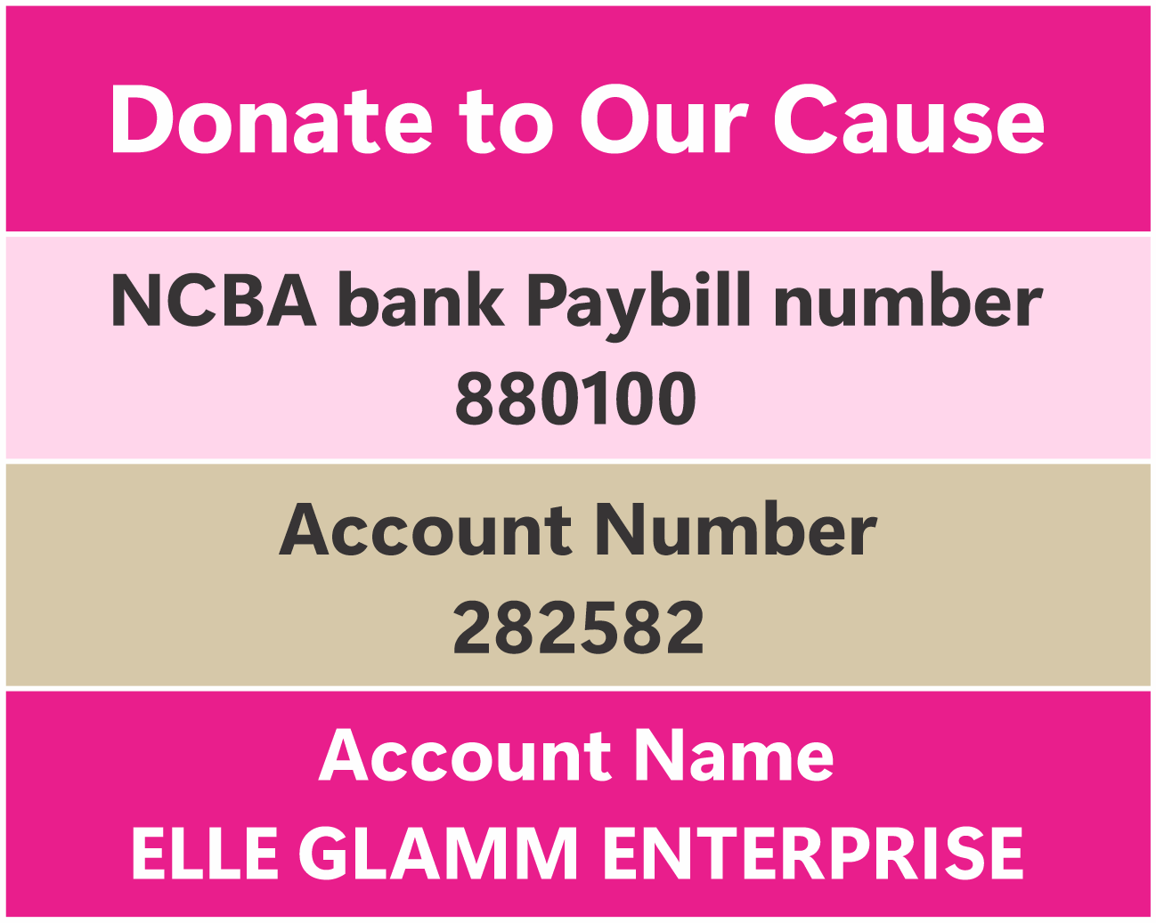 Elle Glamm Paybill